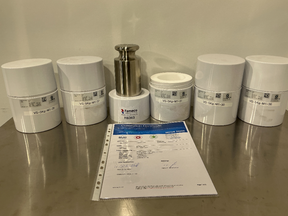 Image of METTLER TOLEDO Nominal value 5Kg - Set of 5 pieces